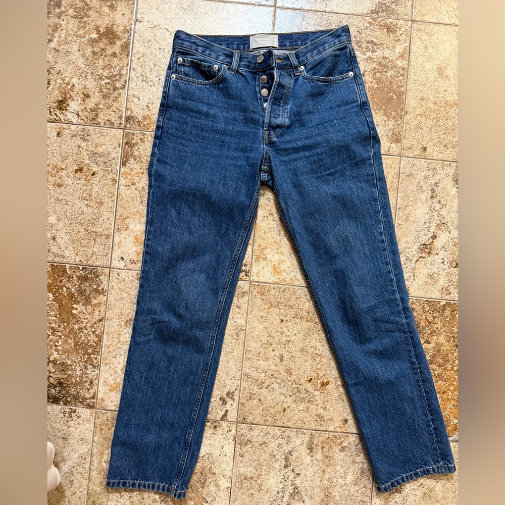 Everlane Dark Blue Denim Jeans